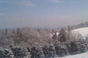 Mountains and snow