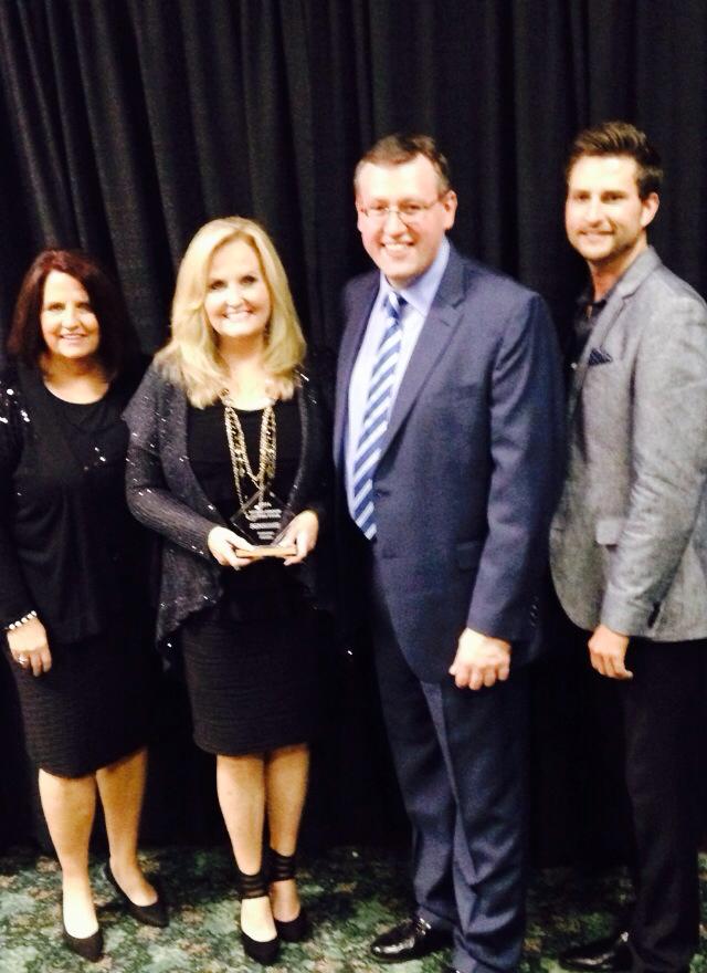 Susan Peck Jackson, Karen Peck Gooch, Rob Patz and Jeff Hawes