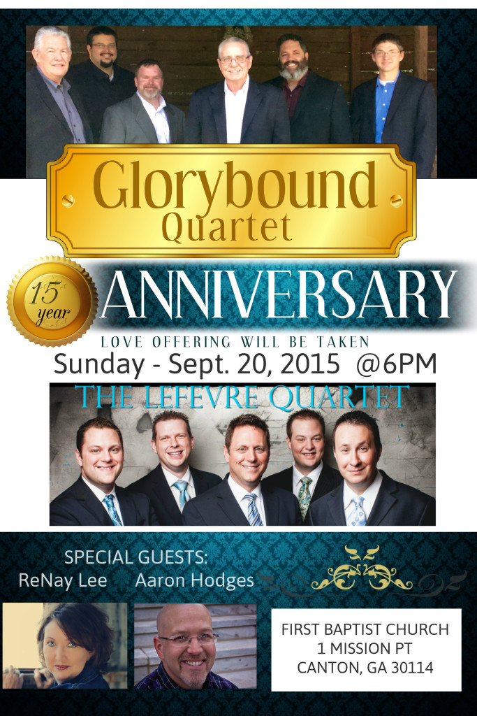 FINAL 2015 Glorybound Qt Anniv Poster