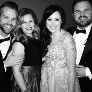 Aaron and Amanda Crabb at Inaugural Ball 