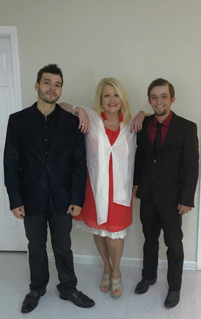 Vonda Easley with Hope's Journey