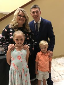 Josh and Ashley Franks and family