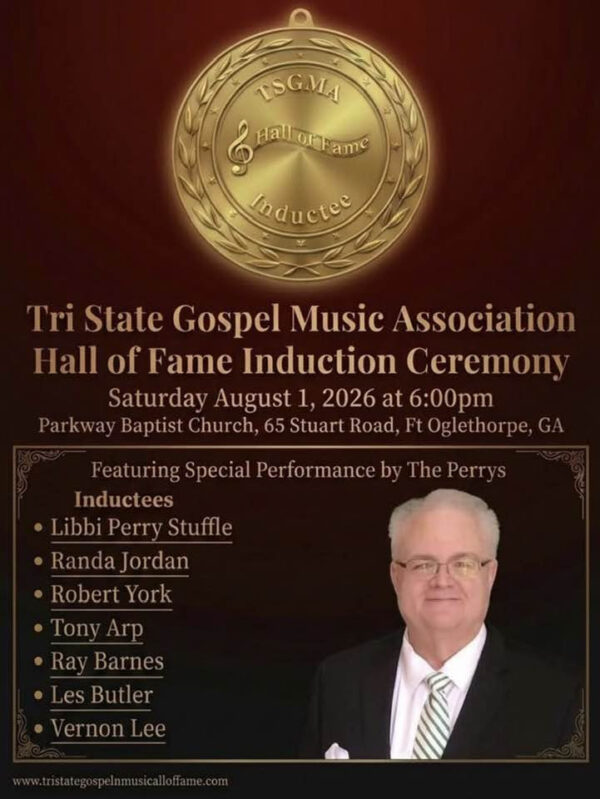 Les Butler to be Inducted into the﻿ ﻿Tri-State Gospel Music Hall of Fame